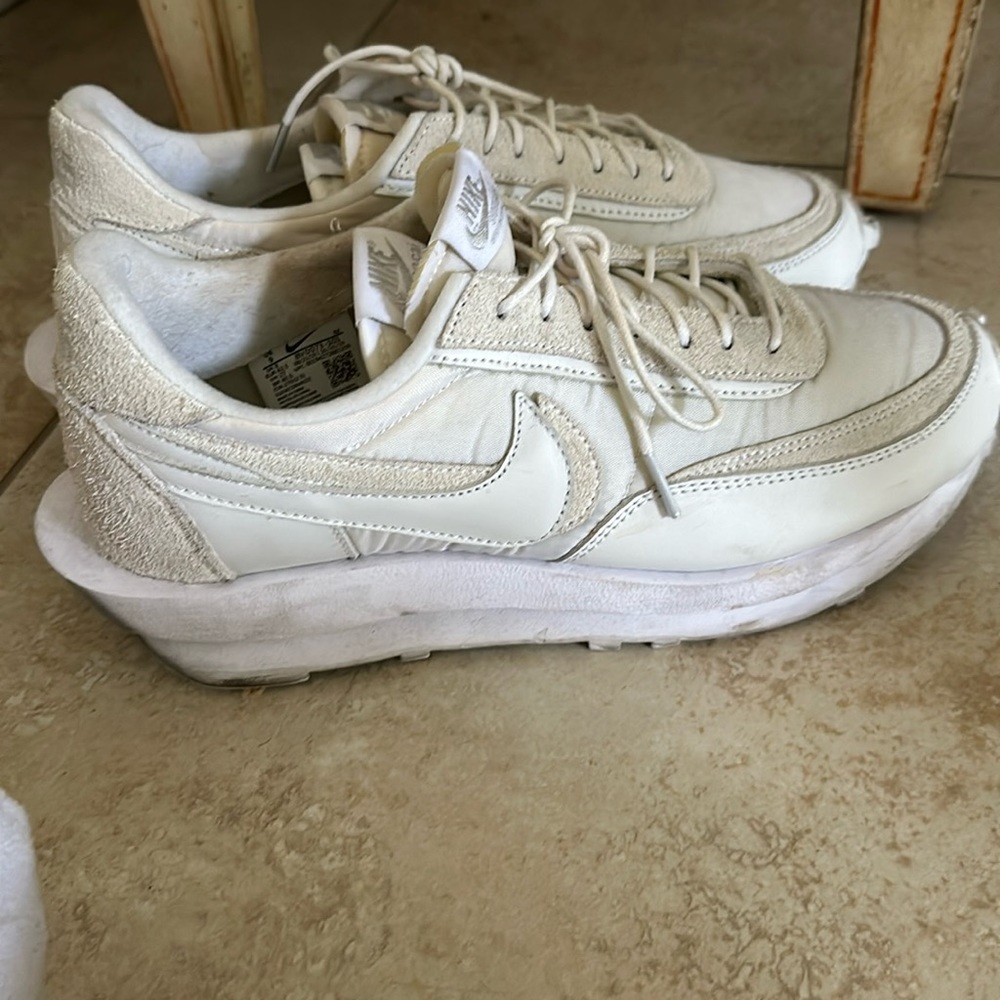 Nike Sacai LD Waffle white nylon used